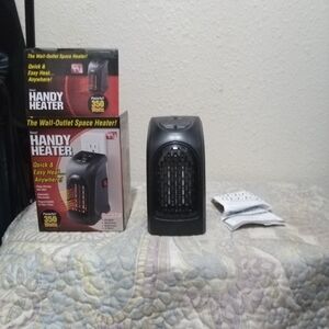 🎉 New Seen On TV Handy Heater Wall-Outlet Space Heater